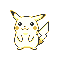 Pikachu em Pokémon Yellow