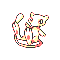 Sprite de Mew em Pokémon Yellow